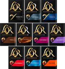These capsules come in large variety of coffee flavor strengths. Nespresso Compatible Coffee Pods Capsules L Or 10 Flavors 11 85 Picclick