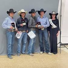 Excited to head to the High School National Finals Rodeo with these 4 bull  hands!! @owen_monfeldt @aidan.ruby @official.haydenwelsh @bullhand_13