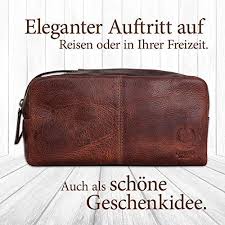 Kulturbeutel zum aufhängen damen, reise kulturtasche kosmetiktasche für herren und frauen waschtasche. Corno D Oro Grosse Leder Kulturtasche Damen Herren I Manner Kulturbeu Techstudio Ch