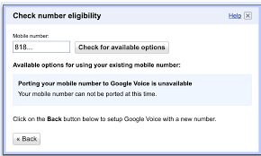 To start the process of porting your number from google voice to intermedia you will first need to unlock the number through your google account. Unable To Port Number From T Mobile Google Voice Community