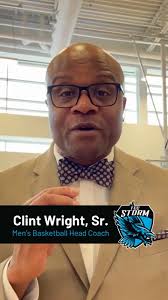 We are excited to announce Clint Wright Sr. as the new head coach of our  men’s basketball team! 🏀, Clint has coached at several local high schools  and is now ready to lead the Storm to new heights