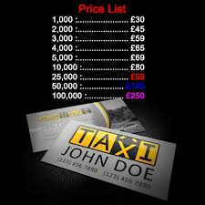 Free customization on custom business cards! Cheapest Taxi Cab Business Cards Printing For Next Day Or Same Day