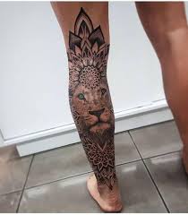 Top 15 Best Calf Muscle Tattoo Ideas Lion Tattoo Designs Petpress Leg Tattoos Women Calf Tattoo Calf Tattoos For Women