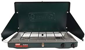 Shut off the stove burner; Amazon Com Coleman Gas Camping Stove Classic Propane Stove 2 Burner 4 1 X 21 9 X 13 7 Inches Sports Outdoors