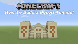 What is the temple in minecraft? Minecraft Tutorial How To Build A Desert Temple Youtube