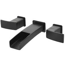 Check out our wall mount faucet selection for the very best in unique or custom, handmade pieces from our plumbing shops. Pfister Kenzo 2 Handle Wall Mount Bathroom Faucet In Black Walmart Com Walmart Com