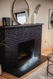 25 Painted Brick Fireplaces To Make A
