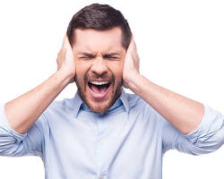 รูปภาพPerson with their ears covered