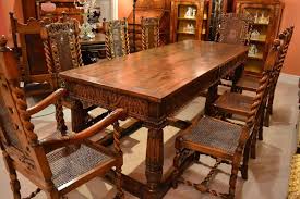 Antique Solid Oak Refectory Dining Table 8 Chairs Google Search Oval Table Dining Solid Oak Dining Table Victorian Dining Tables