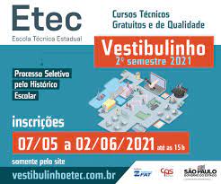 Estrutura da prova vestibulinho etec 2020. Vestibulinho Centro Paula Souza