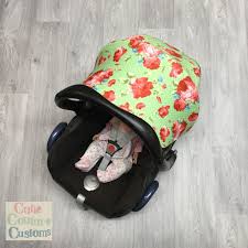 Floral Car Seat Cover Maxi Cosi Carseat Hood Car Seat Canopy Cabriofix Baby Sunshade Baby Girl Boy Sun Cove Baby Car Seats Car Seats New Baby Products