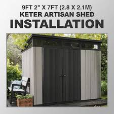 Be the first to review this item! Keter Artisan Shed 9x7 Review