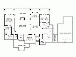 .the home and the fourth bedroom has a private location all the on the other side of the house.there are two bathrooms to serve all four bedrooms. Eplans Ranch House Plan Four Bedroom Mountain Cottage Square House Plans 8583