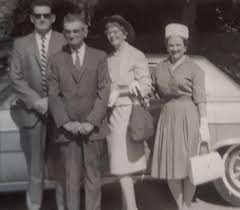 Here is a picture of my mother waiting