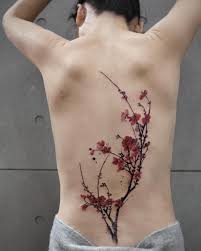 Chenjie Newtattoo Blossom Tattoo Trendy Tattoos Tattoos For Women