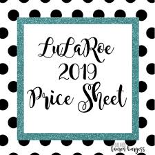 Lularoe 2019 Pricing New Releases Included Direct Sales