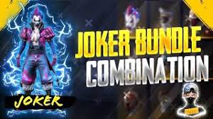 How to get new cobra bundle in free fire. Free Fire Pro Dress Combinations With Night Clown Bundle Joker Bundle Free Fire Darkness Gaming Nghenhachay Net