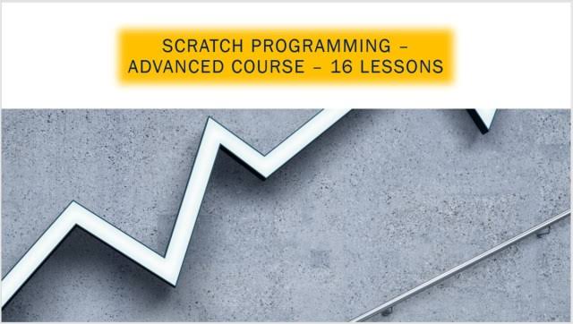 Scratch – Advanced Level Course – The Coding Fun