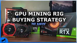 Best coin to mine with gpu. Gpu Mining Rig Buying Guide All You Need To Know The Basics Youtube