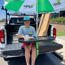 The Ez Hitch Tailgate Table Is A Trailer Hitch Supported Table Etsy In 2020 Tailgate Table Tailgate Road Trip