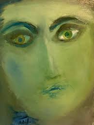 A Depressed Woman------3806 " Hank Ma.