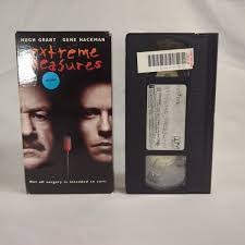 Extreme Measures VHS Cassette Tape Hugh Grant Gene Hackman | eBay