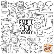 School Doodle Vector Icon Learning Friends Teacher Back To Etsy Doodle Icon Doodles How To Draw Hands