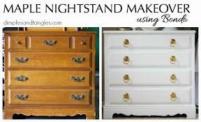 Dimples And Tangles Nightstand Makeover Furniture Makeover Diy Diy Nightstand