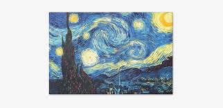 Starry night painting by vincent van gogh. Vincent Van Gogh Art Print Starry Night Canvas Art Starry Night Over By Vincent Van Gogh 480x480 Png Download Pngkit