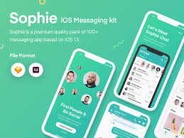 Go delivers a private box for personal messages, and even free online text messaging with go. Sophie Messaging App Ui Kit Demo Sketch Freebie Download Free Resource For Sketch Sketch App Sources