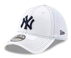 Amazon Com New Era New York Yankees Mlb 39thirty White Team Neo Flex Fit Hat Clothing Flex Fit Hats New Era New York Yankees