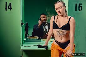 Interracial anal dicking with hot Anna Claire Clouds and Jason Luv 16 photos