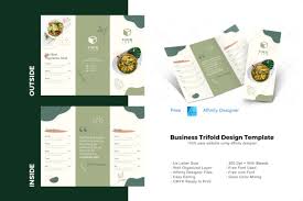 Download Vegan Trifold Brochure Design Template Graphic By Rivatxfz Creative Fabrica SVG Cut Files