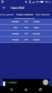 Chile has a golden trio that has brought the national team unparalleled historic su. Download Copa America 2020 Fixture Notificaciones Free For Android Copa America 2020 Fixture Notificaciones Apk Download Steprimo Com