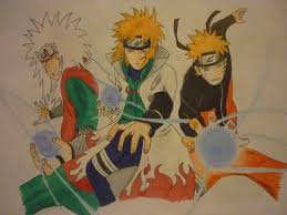 Jiraiya With Minato Naruto Naruto Minato And Jiraiya Rasengan By Kekegenkai1 Naruto Jiraiya Naruto Minato Awesome Anime