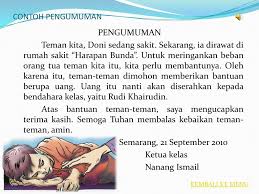 4 kumpulan contoh cerpen bahasa sunda menarik dan lucu. Standar Kompetensi 8 Mengungkapkan Pikiran Perasaan Dan Informasi Secara Tertulis Dalam Bentuk Karangan Pengumuman Dan Pantun Anak Kompetensi Dasar Ppt Download