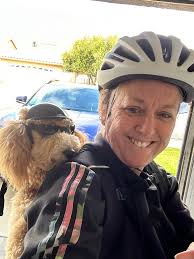 Holster for carrying while riding mountain bikes