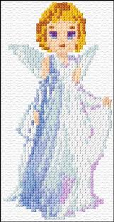 The stitch count is 170w x 273h. Cross Stitching Angel Cross Stitch Patterns Novocom Top