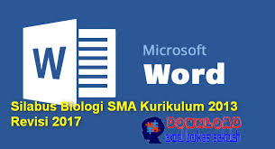 Silabus bahasa inggris sma kurikulum 2013 revisi 2017. Silabus Biologi Sma Kurikulum 2013 Revisi 2017 Excel Berkas Sekolah