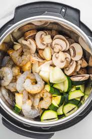 Add garlic butter and soy sauce and continue to cook for 1 to 2 minutes longer. Instant Pot Hibachi Shrimp Little Sunny Kitchen