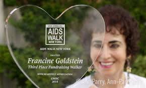 AIDS Walk NY: Francine Goldstein's 600K Marathon