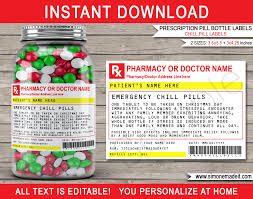 Free printable prescription labels joke. 13 Prescription Labels Wine Bottle Labels Pill Bottle Labels Chill Pills Ideas Pill Bottles Chill Pill Prescription