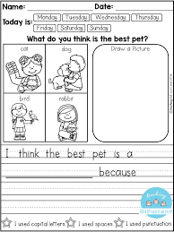 Teaching Writing Activities For Beginners