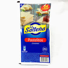 Traditional fillings include cream cheese quesitos, guava (pastelito de guayaba) and cheese, pineapple, and coconut.the sweet fillings are made with sweetened fruit pulps.the cream cheese filling is also a slightly sweetened version of cream cheese, that. Arg108a Pastelitos Cuadraditas Crocantes 380g La Saltena Empanada Dough Tapas