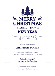Christmas invitations reflect much about the party host and the celebration itself. Merry Christmas Dinner Invitation Template In Adobe Photoshop