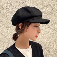 Newsboy Caps For Women DOCILA Stiped Eight Panels Caps Fo Outdoo Octagonal  Pageboy Hats For Women