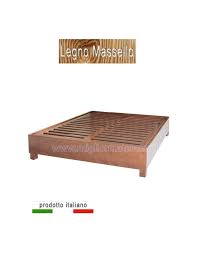 Scatole e contenitori in plastica. Letto In Legno Massello Senza Contenitore