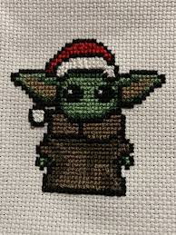 My Baby Yoda Cross Stitch Cross Stitch Chicken Cross Stitch Cross Stitch Art