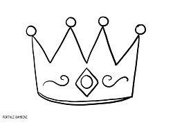 Kids are intrigued by all things royal! Crown Coloring Pages Free To Print Portale Bambini