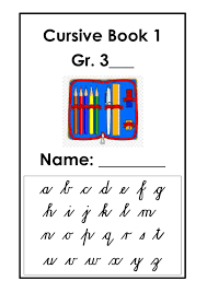 This item:cursive handwriting for adults: Grade 3 Cursive Handwriting Book 1 Teacha